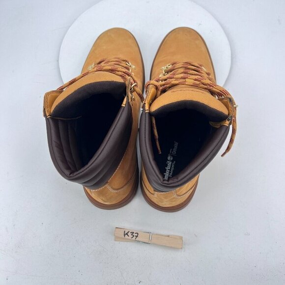 Timberland Groveton Alpine Men Size 13 6918B Brown Wheat Nubuck Leather Boot - Picture 11 of 14